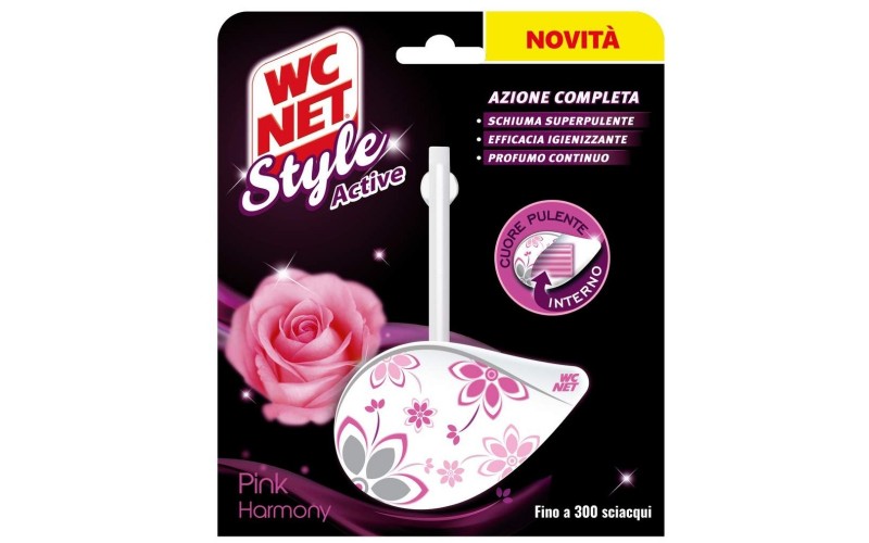 Wc Net Tavoletta Style Active Rosa 1 Pz