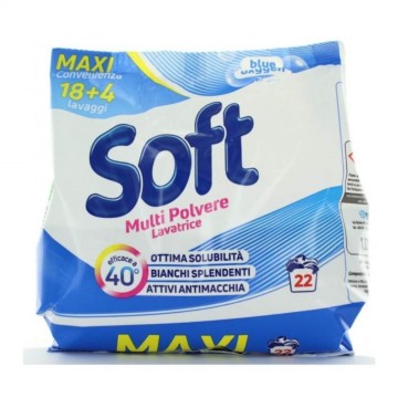 SOFT polvere per lavatrice in sacco da kg.4,68