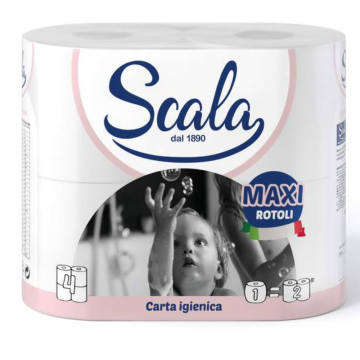 Scala Carta Igienica Maxi 4 Pz