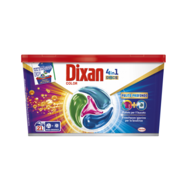 Dixan Discs Caps Color 21 Pz