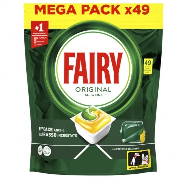Fairy Plus Caps Xl Lemon 49 Pz