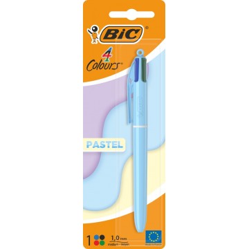 Bic Penna 4 Colours Pastel