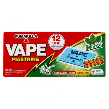 Vape Piastrine Menta Pz 30