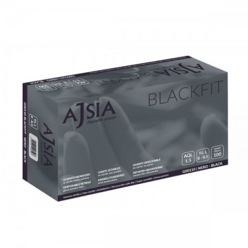 Ajsia Guanti Nitrile Black...