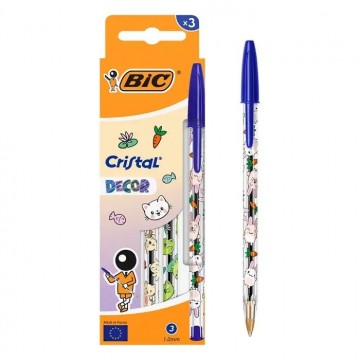 Bic Cristal Decor Kawaii -...