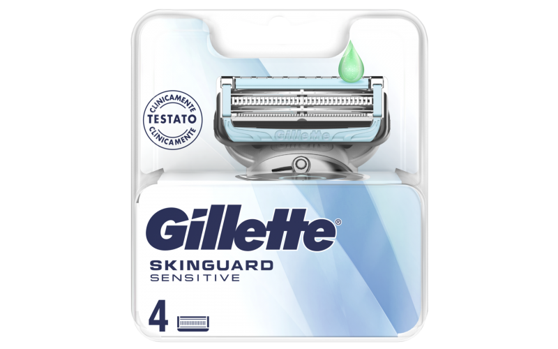 Gillette Skinguard Lame Aloe 4 Pz