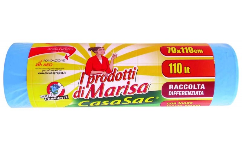 I Prodotti Di Marisa Casacsac Sacco Immondizia 70x110 Cm 10 Pz Azzurro