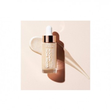 L'oréal Paris Makeup Glow Mon Amour Illuminanti Viso, Liquido In Goccia, Incarnato  Luminoso E Naturale, 01 Ivory Glow