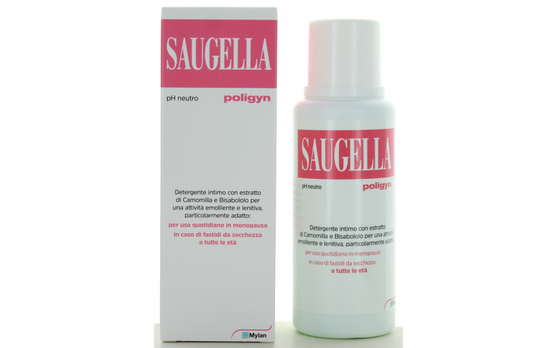Saugella pH Neutro Poligyn Detergente Intimo Saugella, 250ml